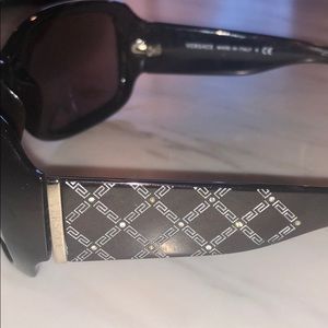versace clip on sunglasses